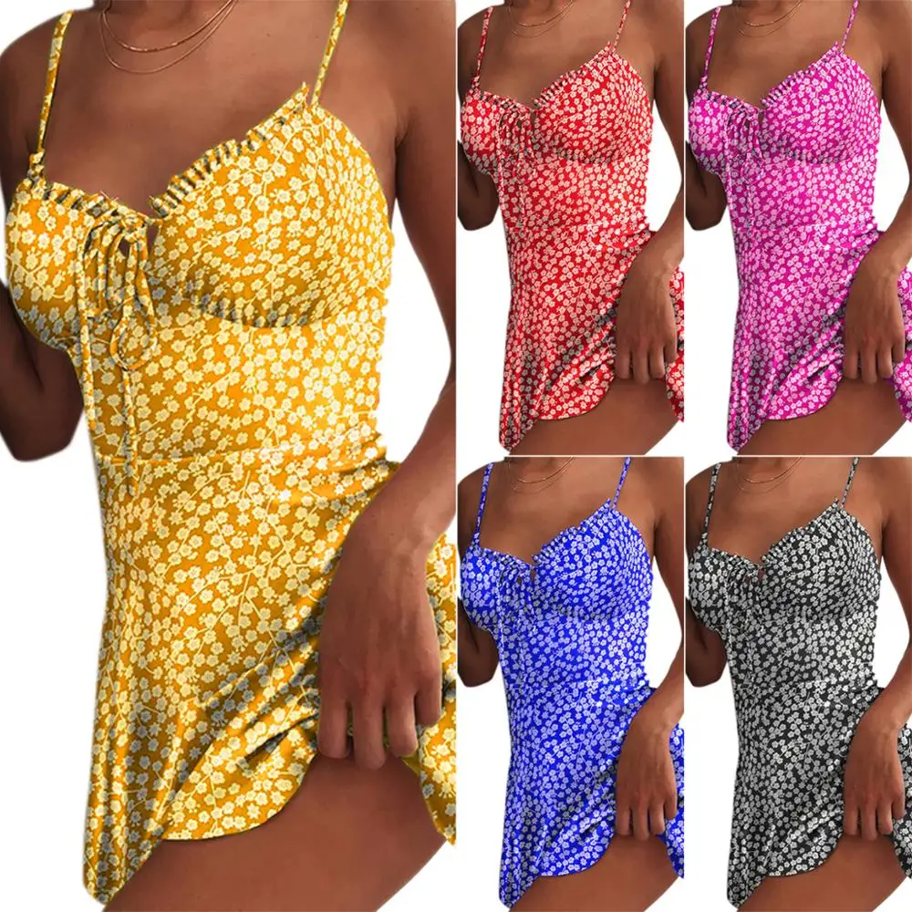 

Vicabo Plus Size Dress for Women Straps Mini Dress 2020 Red Dresses for Woman Summer Vestidos Sexy Club Robe