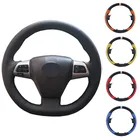 Чехол рулевого колеса автомобиля из искусственной кожи для Toyota Corolla 2011 2012 2013 RAV4 2011 2012