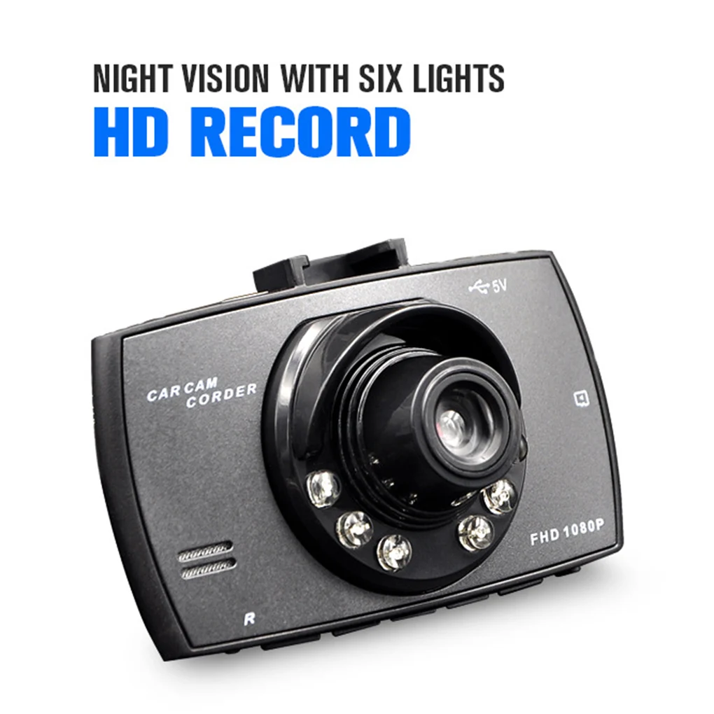 Car Camera Full HD 1080P 2.7&quot Dvr Driving Recorder + Motion Detection Night G-Sensor 32GB DVRS Dash Cam | Автомобили и