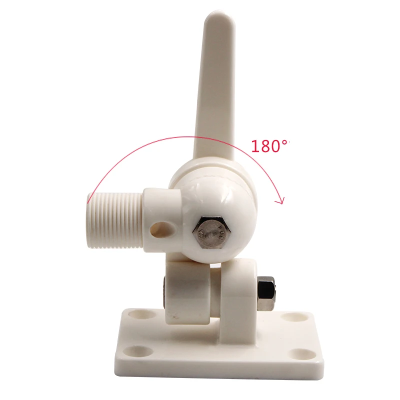 Морская антенна базовое крепление пластиковая Лодка двойная ось Регулируемая