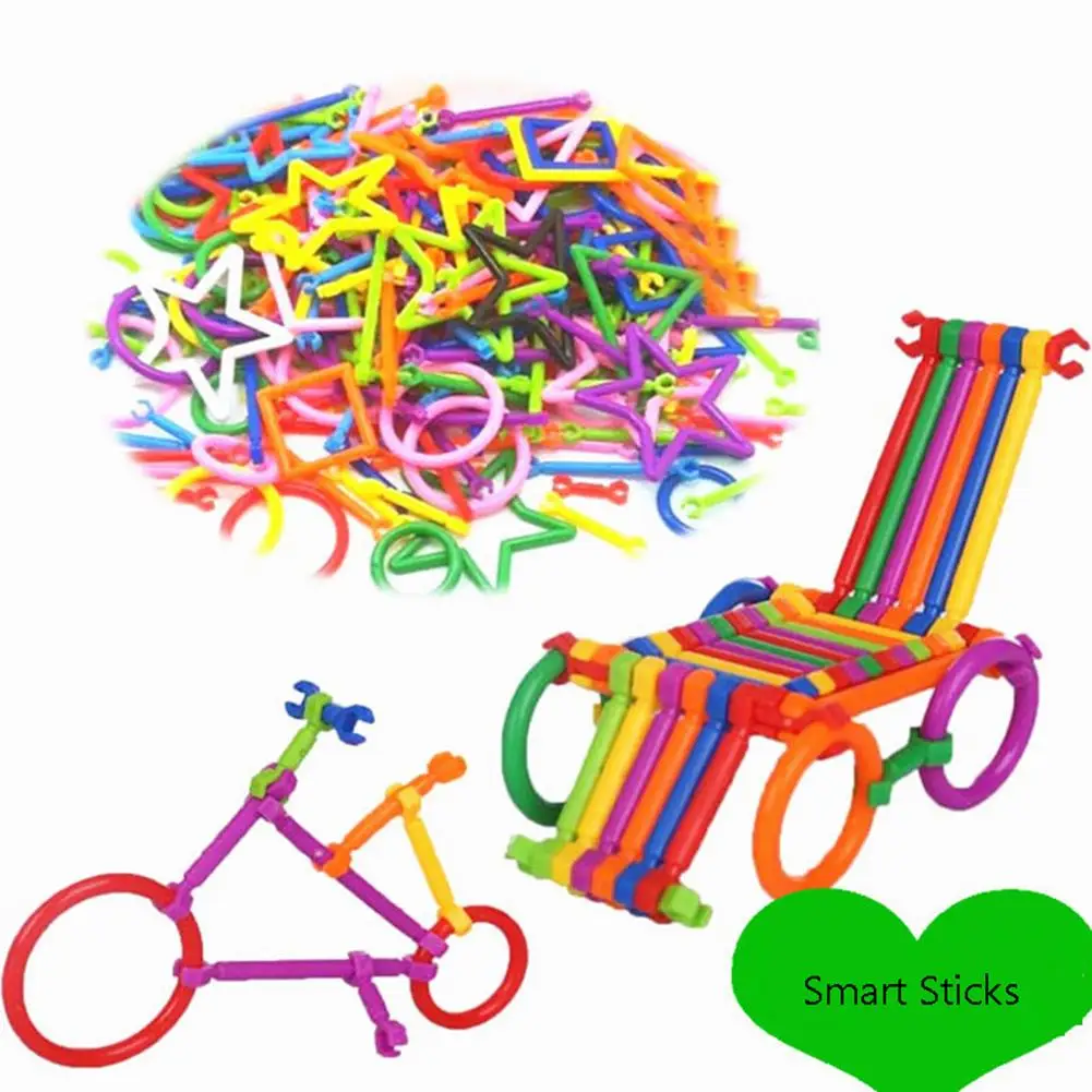 Игрушки для детей Волшебная умная палка DIY различные модели строительные блоки