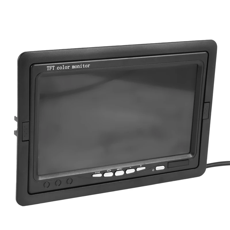 Комплект резервной камеры 7-дюймовый ЖК-монитор заднего вида с водонепроницаемой
