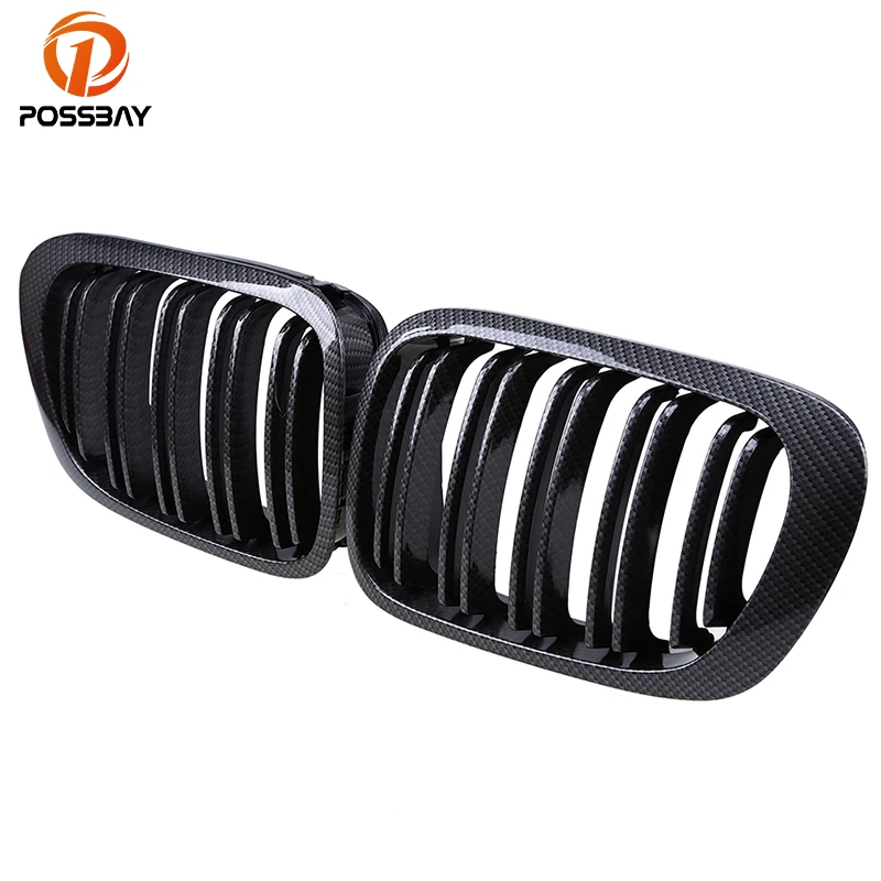 Решетка радиатора автомобиля POSSBAY решетки переднего и центрального гонок для BMW 3
