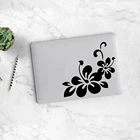 Бесплатная доставка, наклейка Vynil с цветами для ноутбука, наклейка Air Retina, художественное украшение, домашний декор сделай сам
