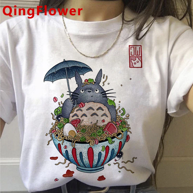 

Футболка женская с графическим принтом Totoro Studio Ghibli