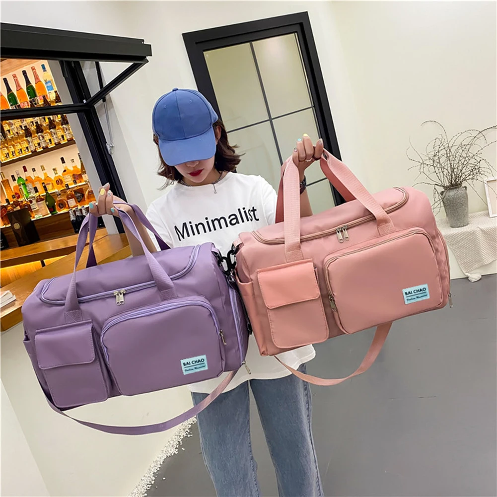 

Fashion Women Letters Patchwork Fitness Travel Shoulder Crossbody Messenger Bag Outdoor Casual Ladies Sports Handbags