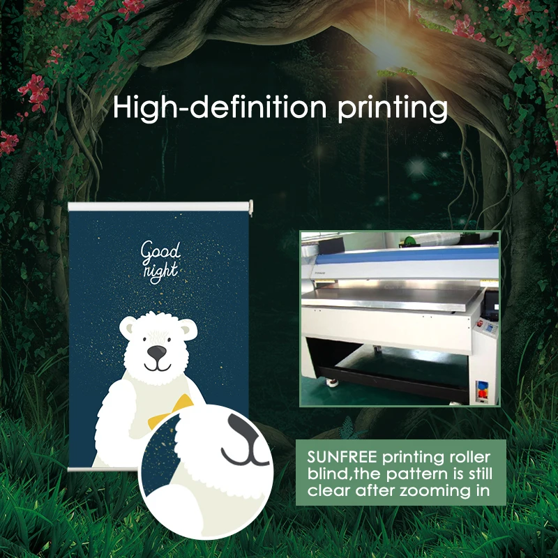 Детская комната для скандинавского океана с автоматическим подъемным затвором