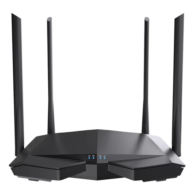 Tenda AC6 AC1200 Dual Band 2.4/5Ghz WiFi Router High Speed Wireless Internet Routers w/ Smart Chinese App MU-MIMO for Home Soho