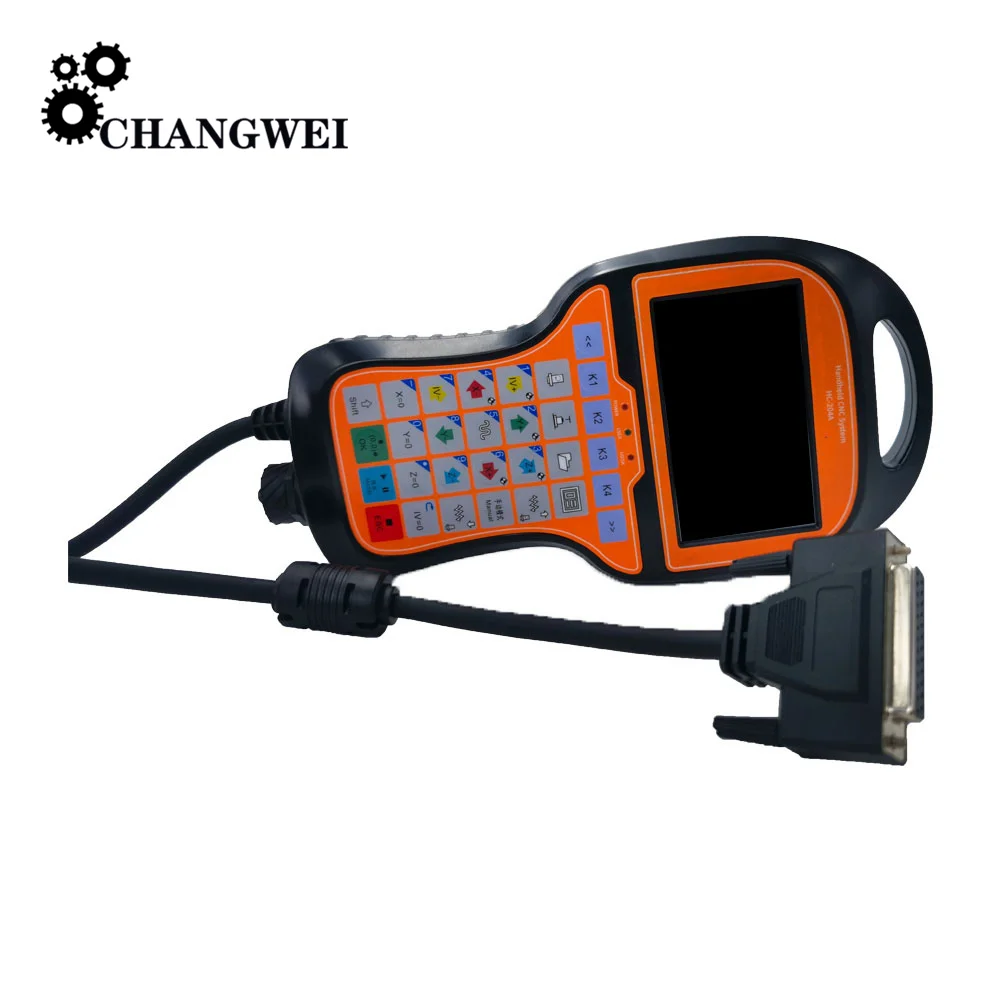 

Handheld offline CNC motion controller HC-20XX 3 axis 4 axis G code USB handle remote button for CNC Engraving