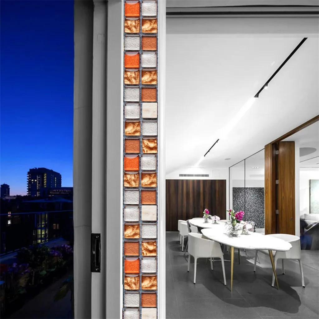 Самоклеящаяся цветная плитка с рисунком 10 шт. напольная наклейка декор для