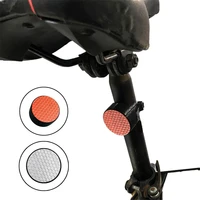 red white anti theft anti lost locator easy attachment bicycle holder bracket support bike reflector mount for airtag