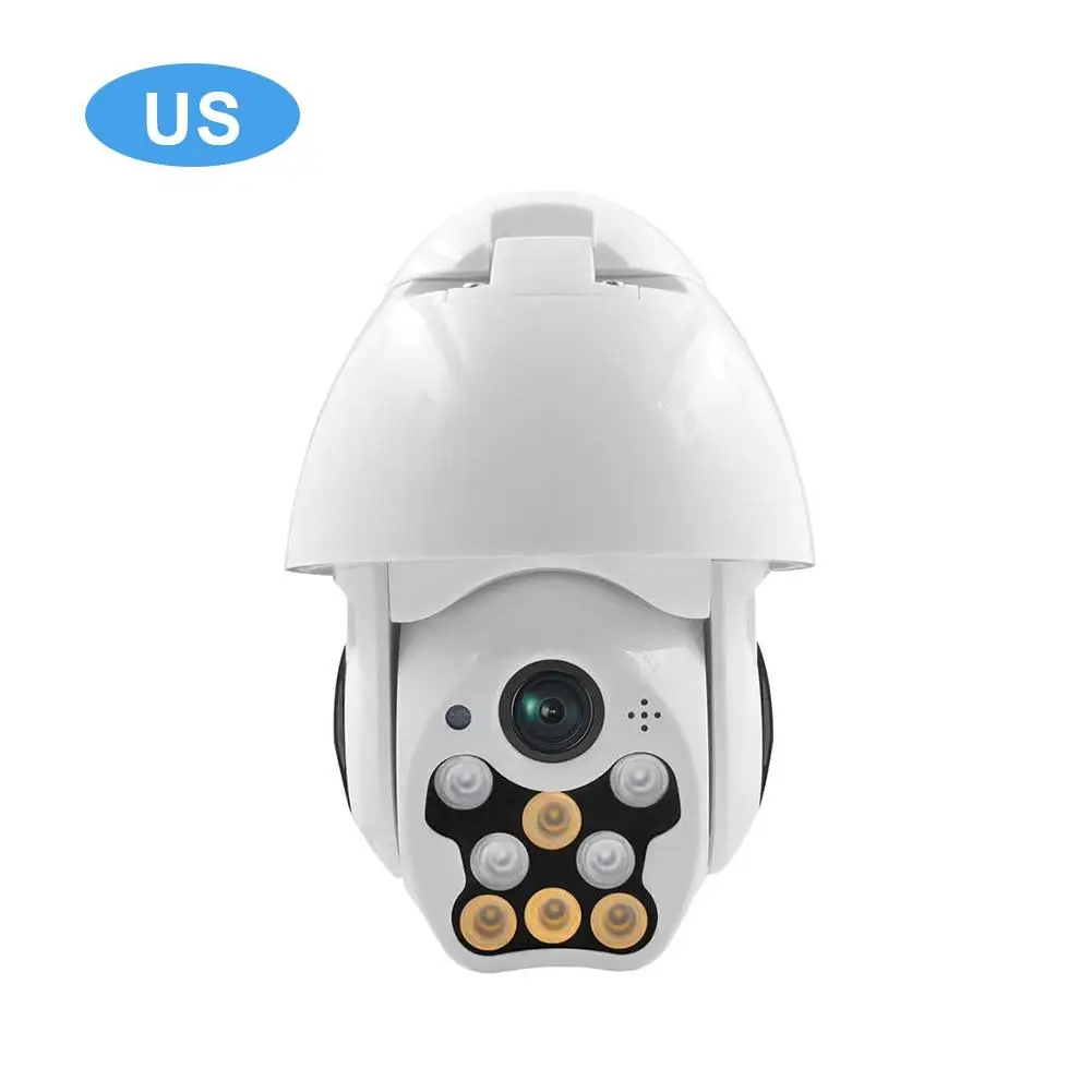 HD 1080P 8LED PTZ управление IP камера Мини wifi Открытый Купол домашней безопасности IP камера беспроводная CCTV Onvif Водонепроницаемый ночного видения F