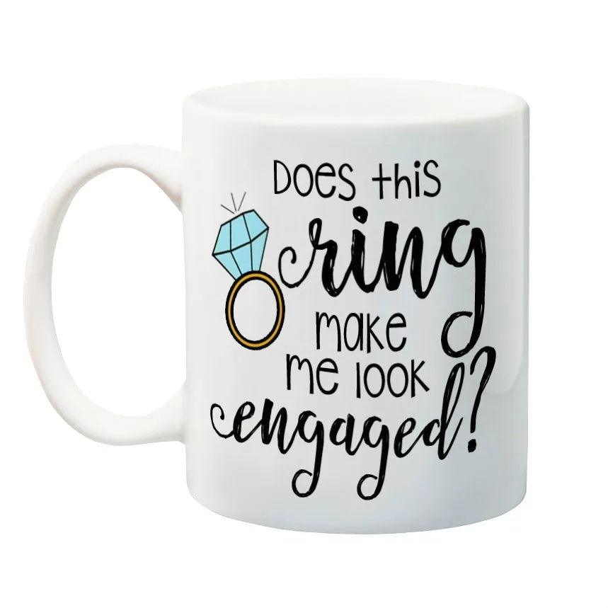 Это кольцо Make Me выглядеть занятым кружки Чай чашки Керамика подарки на день