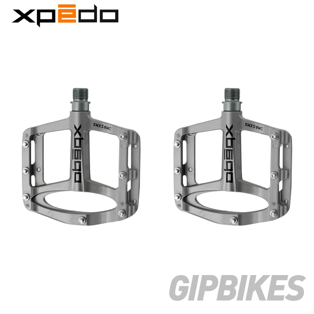 Silver Wellgo XPEDO велосипедные педали SPRY XMX24MC сверхлегкие магниевые MTB педали для горного велосипеда 255 г 6 цветов XMX24MC - Цвет: Silver