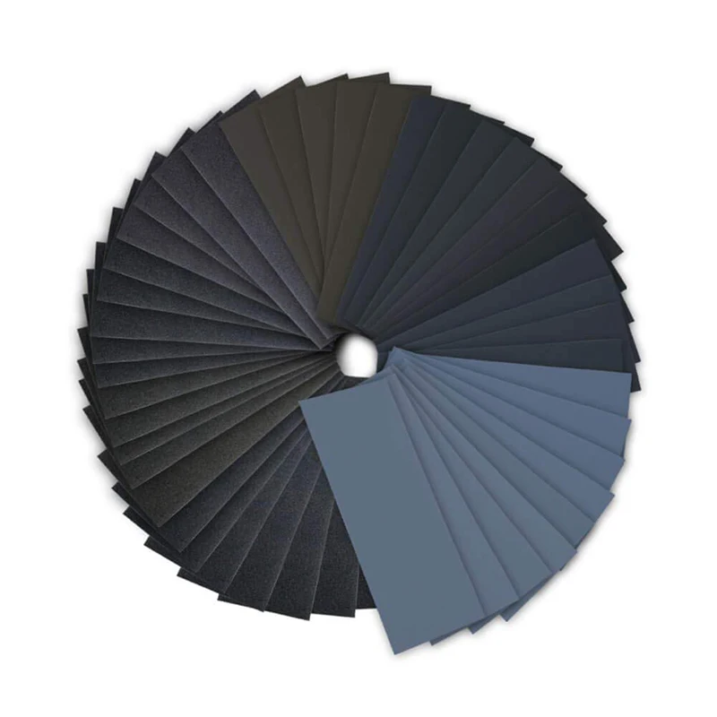 

90pcs Assorted Grind Sandpaper 3.6 inch 400 600 800 1000 1200 1500 2000 2500 3000 Grit Water/Wet Abrasive Sandpapers Waterproof