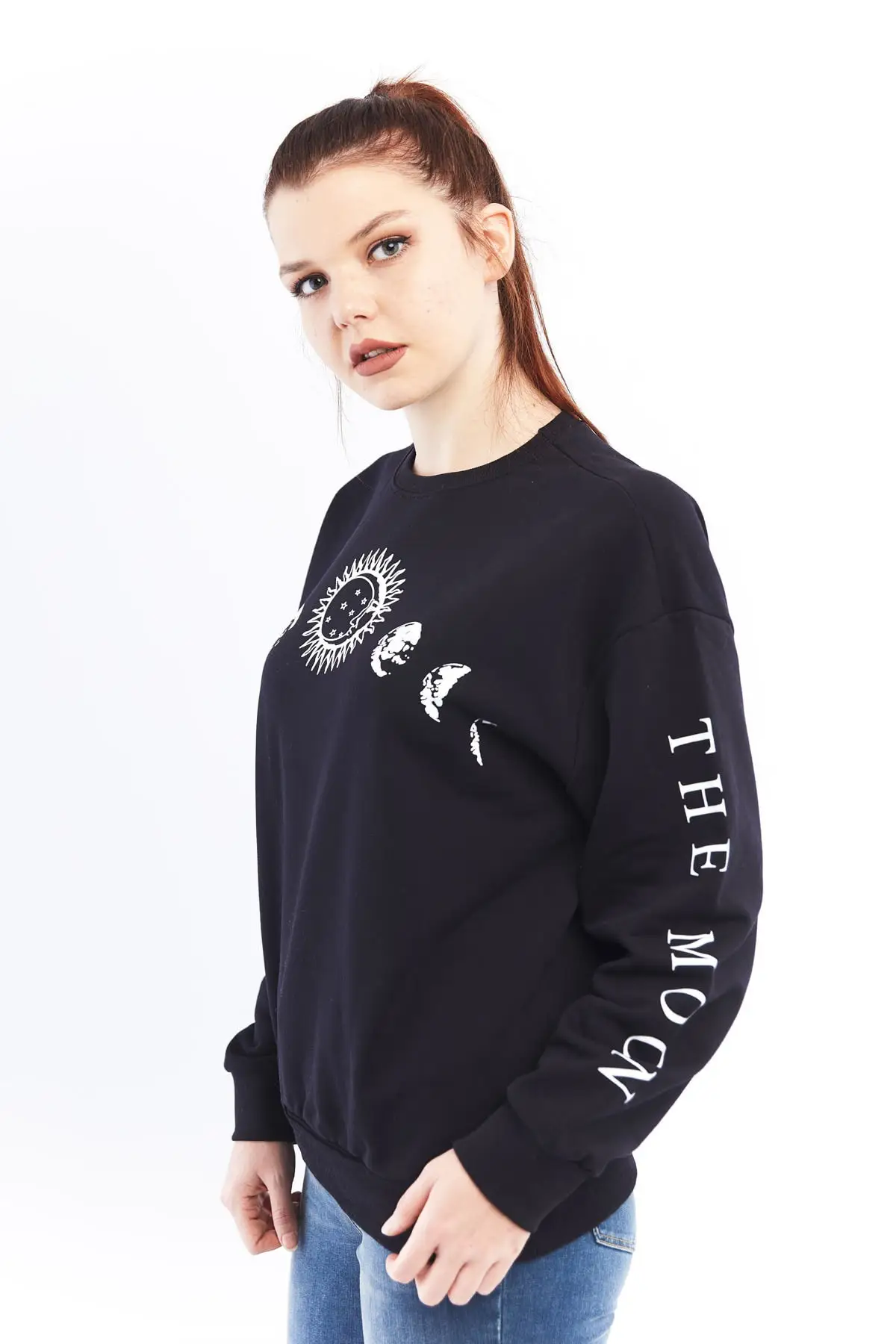 

Women's Black Planet Sweatshirt Ctyabr8202