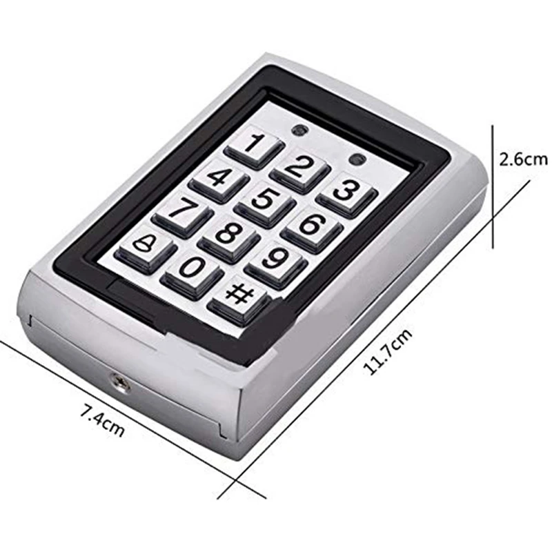 RFID Клавиатура контроля доступа с 1000 пользователей 125 кГц кард-ридер Клавиша