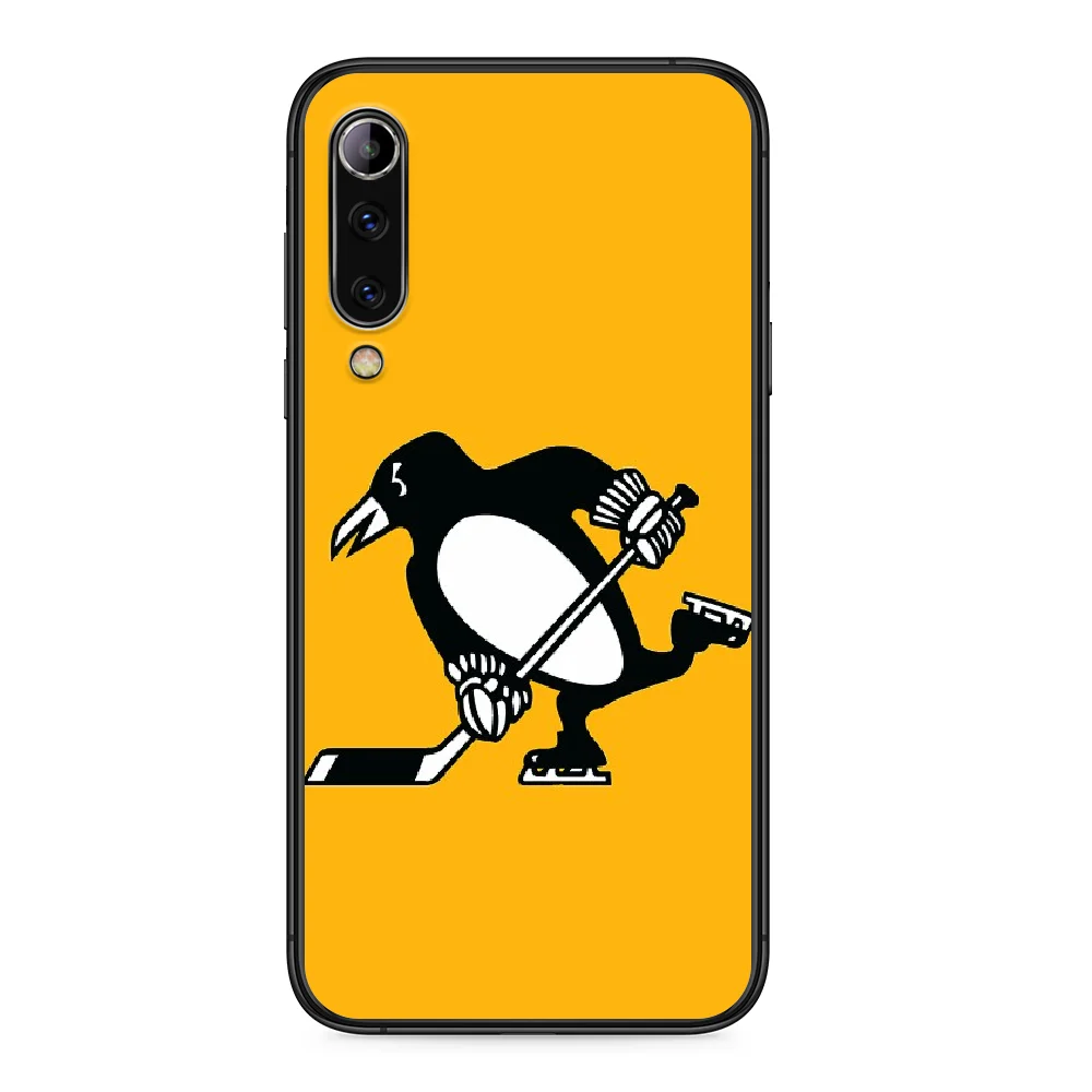 

Pittsburgh Penguin gift Phone case For Xiaomi Mi 6 8 A1 Note3 A2 9 CC9 9T A3 MIX 2 2S 3 9 Lite SE Pro black bumper tpu funda