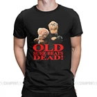 Винтажная Statler And Waldorf Grumpy старая ретро футболка для мужчин с вырезом лодочкой футболка из чистого хлопка футболки с короткими рукавами подарок идея одежды