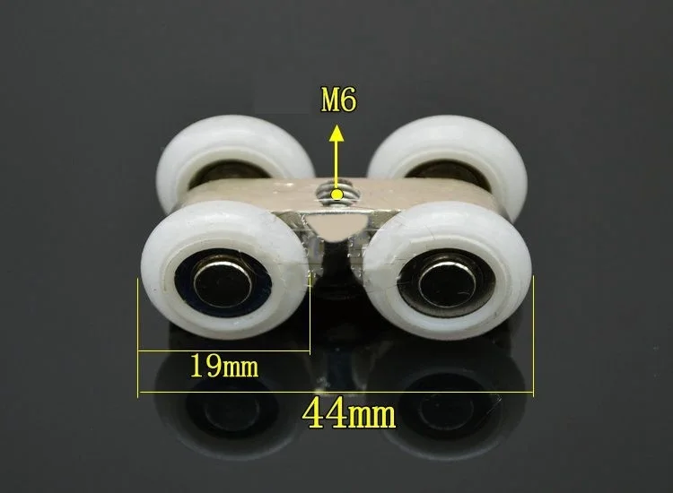 10 шт./лот маленькая ширина 21 5 мм душевая кабина раздвижная дверь подвесное колесо