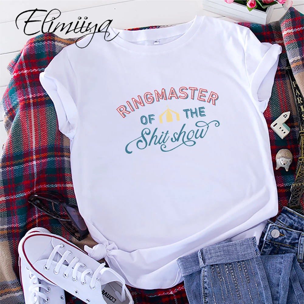 

Elimiiya T Shirt Women Casual Short Sleeve Stretchy Summer Tshirt Round Neck Slim Fit Crop Ladies Top