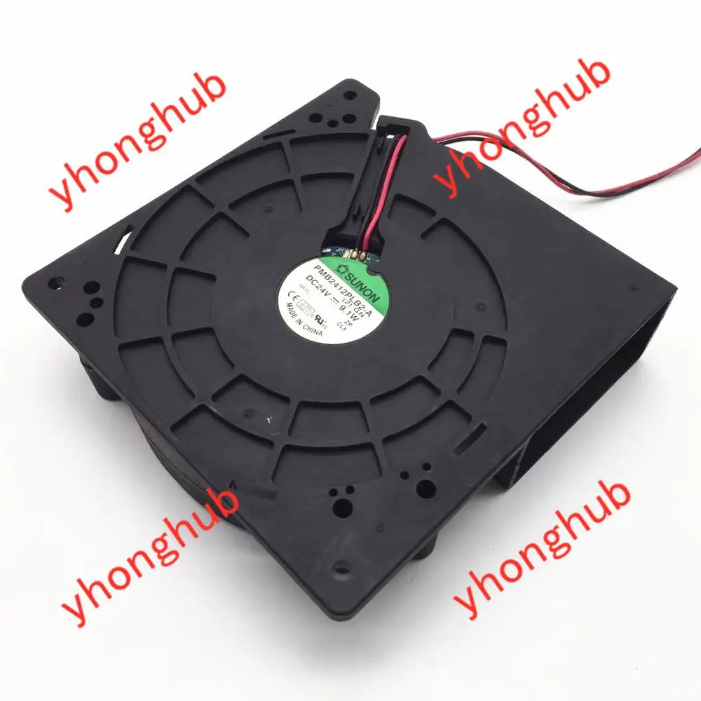 SUNON PMB2412PLB2 A (2).GN DC 24V 9 1 W вентилятор охлаждения сервера|square fan|server fandc 24v fan |
