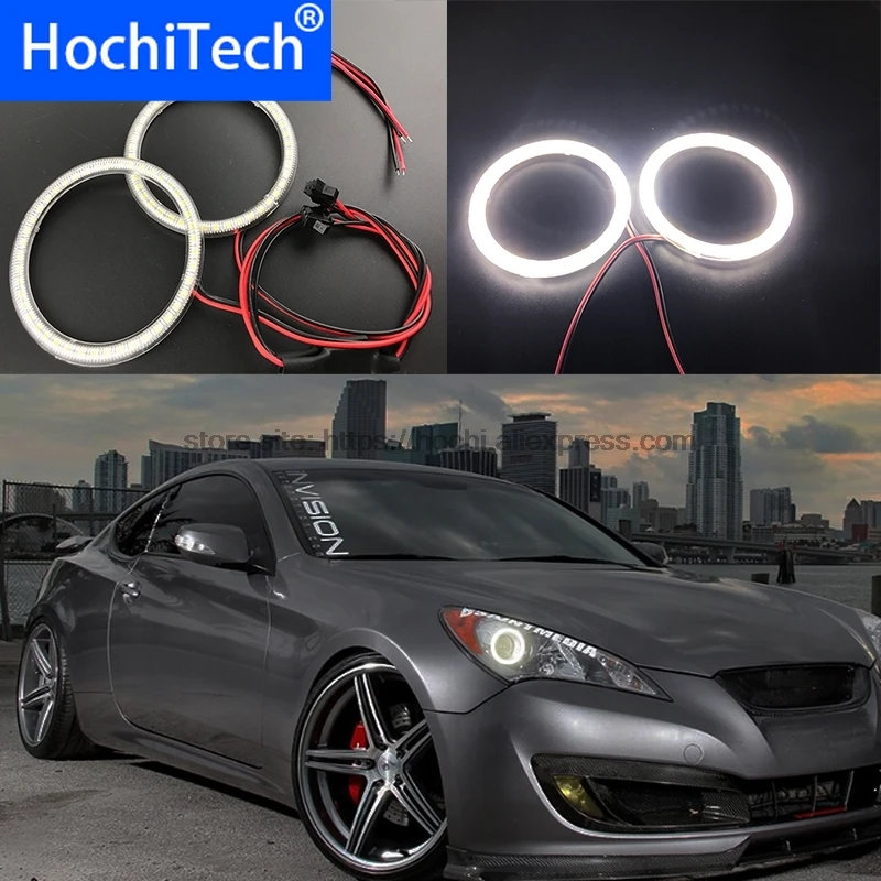 HochiTech ультра яркий SMD белый светодиодный ангельские глазки 12 в набор колец halo