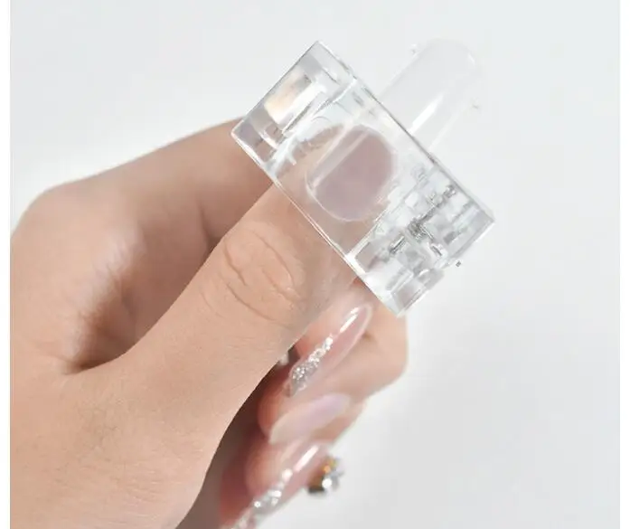 5Pcs Nail Tips Clip Quick Building Poly UV Builder Gel Assistant Tool DIY Manicure Plastic Extension Clamp