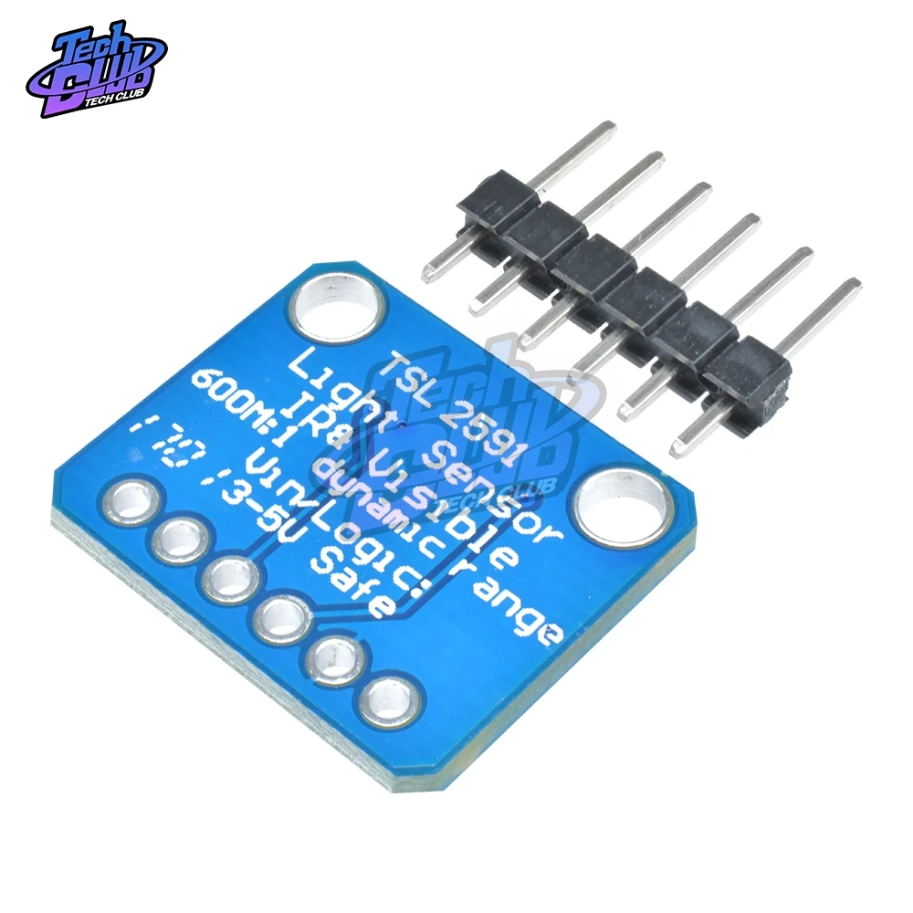 TSL2591 IIC I2C Light Sensor Breakout Module High Dynamic Range Digital Board TSL25911FN 3.3V 5V Diy Electronic | Инструменты