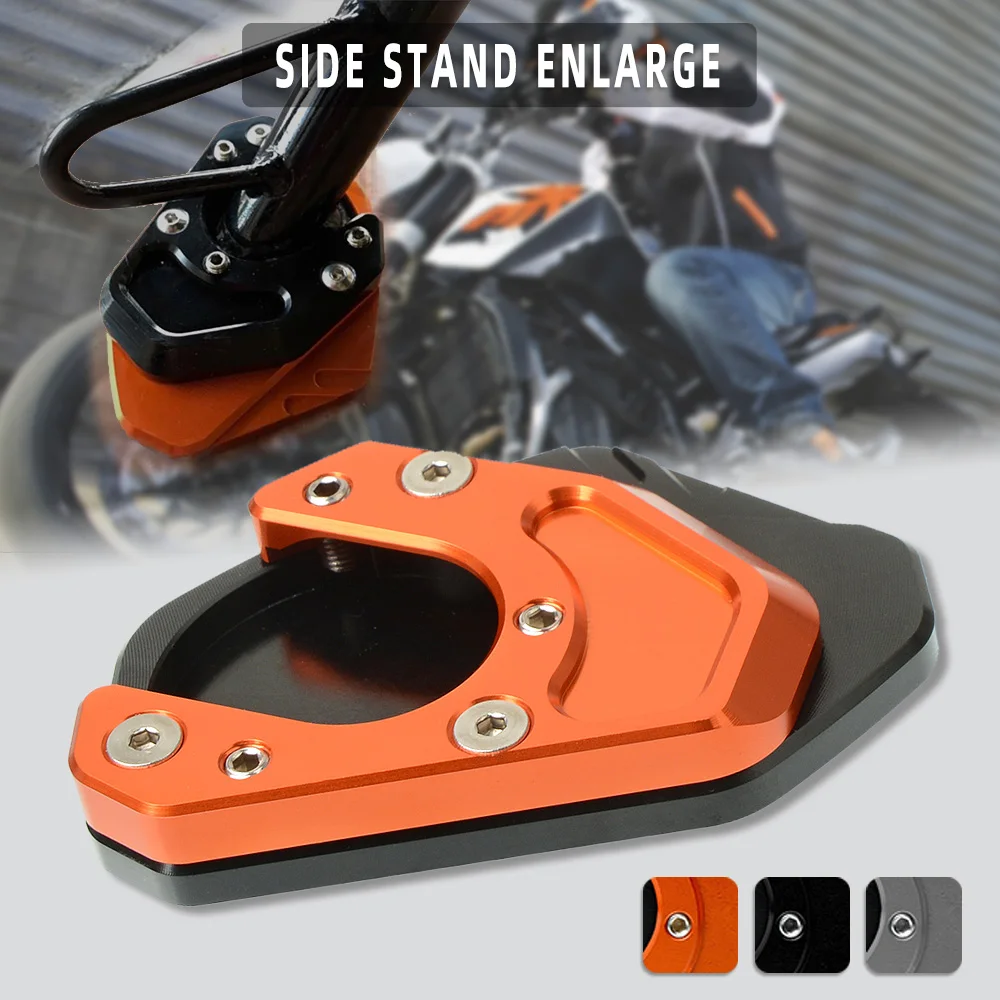 

Motorcycle Side Stand Enlarger Parking Kickstand Enlarge Plate FOR 950 Adventure S 2004 2005 2006 690 SMCR SMC-R 2013 2014
