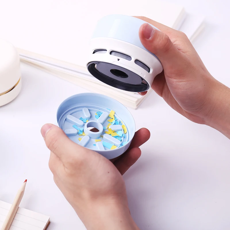 Портативный Настольный пылесос портативный мини для перезарядки пылесборник