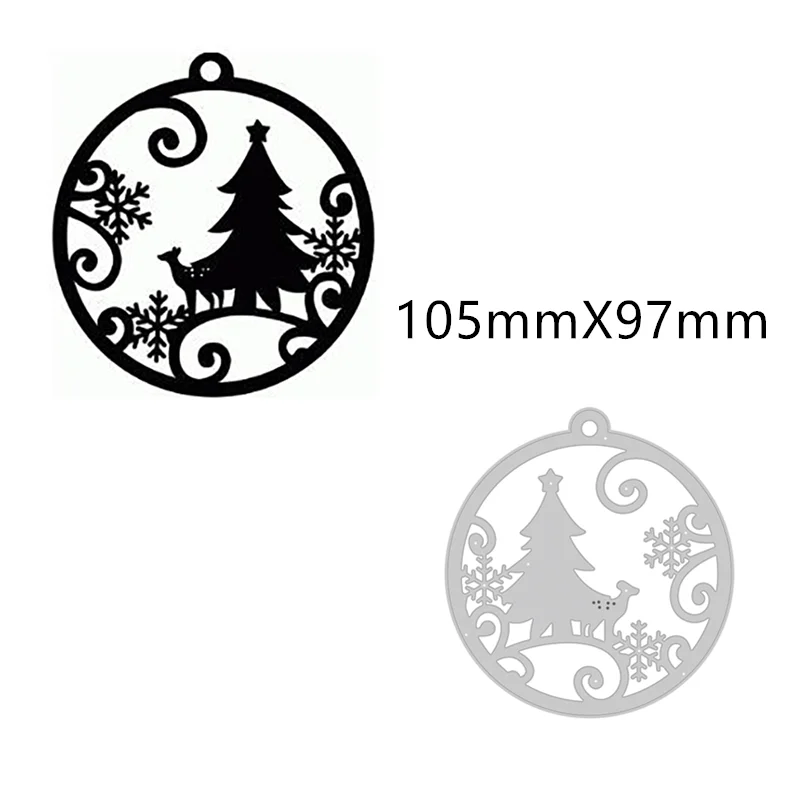 

Последняя модель 2020 года (круглая рамка, дерево и олень), альбом для скрапбукинга «сделай сам», изготовление фотокарт, металлическая Форма д...