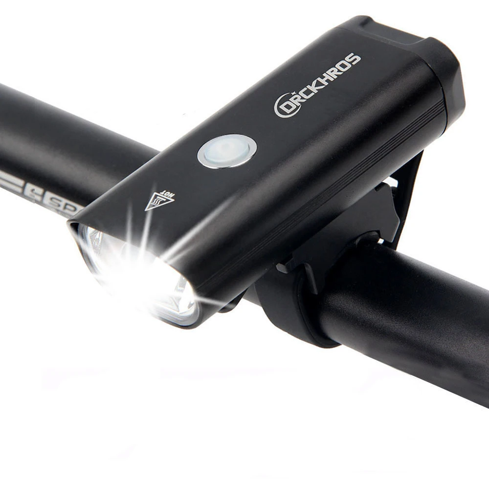 Велосипед светильник непромокаемые USB Перезаряжаемые светодиодный 1800 мАч MTB