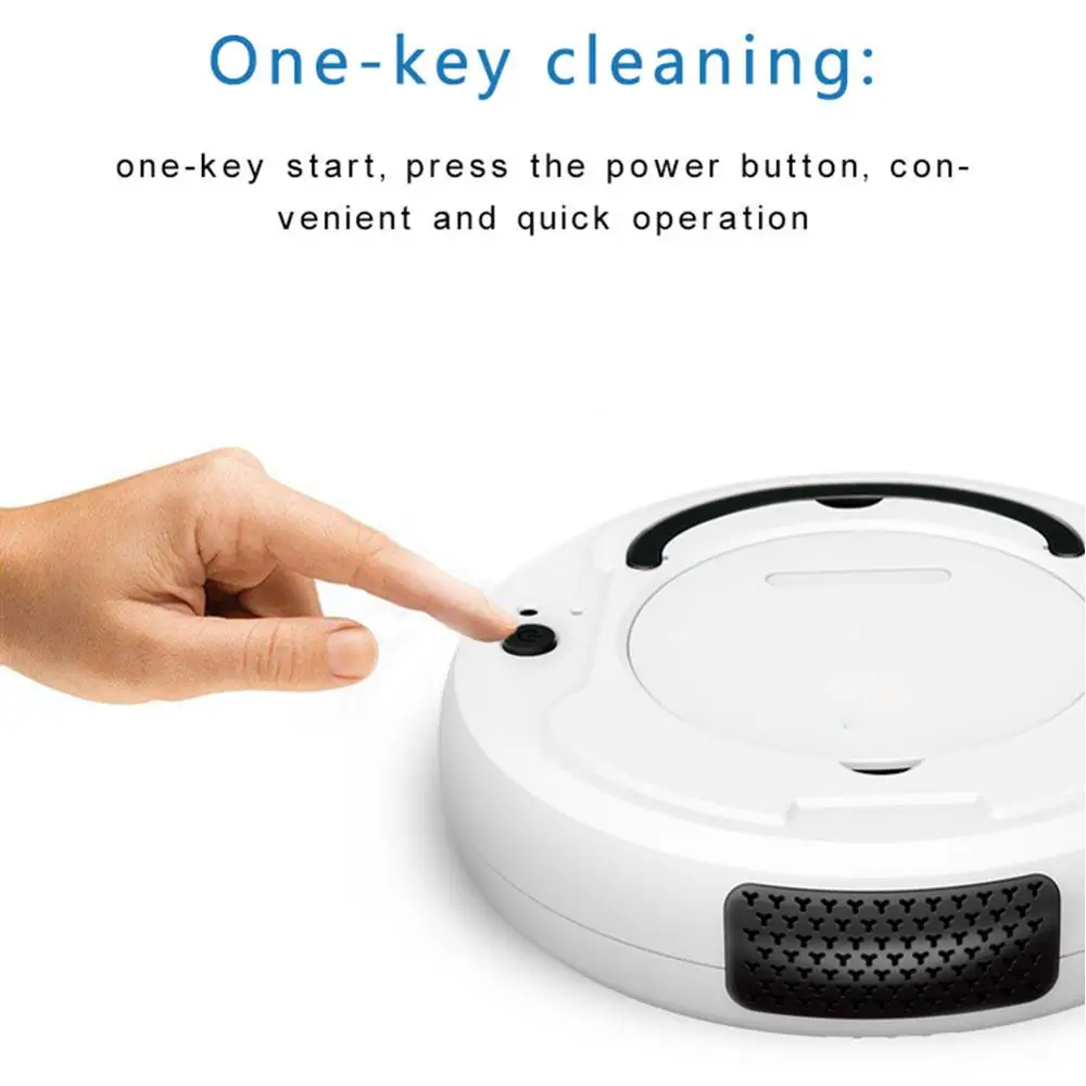 

1800 Pa Multifunctional robot vacuum cleaner 3-In-1 Auto Rechargeable Smart Dry Wet Sweeping Robot Vacuum Cleaner