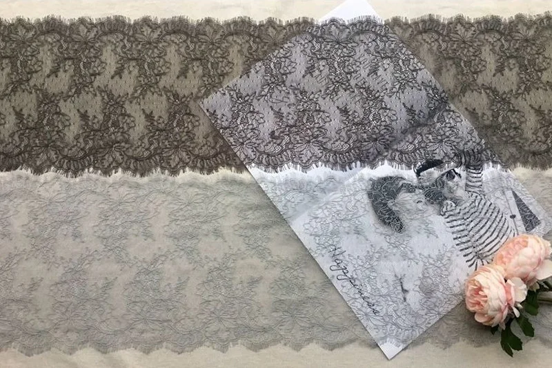 3 метра мягкая нейлоновая кружевная отделка французских ресниц сделай сам шитье