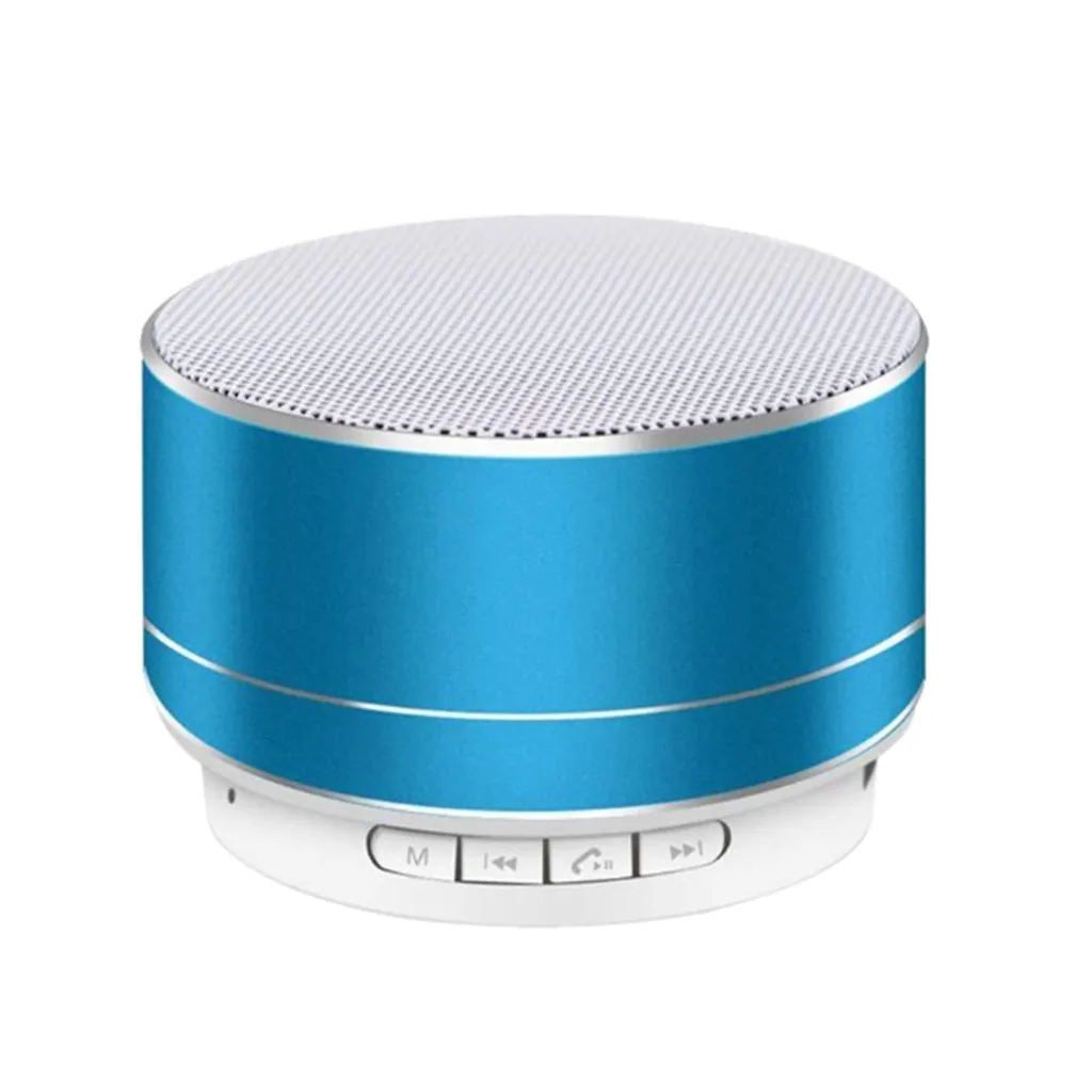 Портативные Bluetooth-колонки Mnin с басами Беспроводная Bluetooth-Колонка со светодиодной