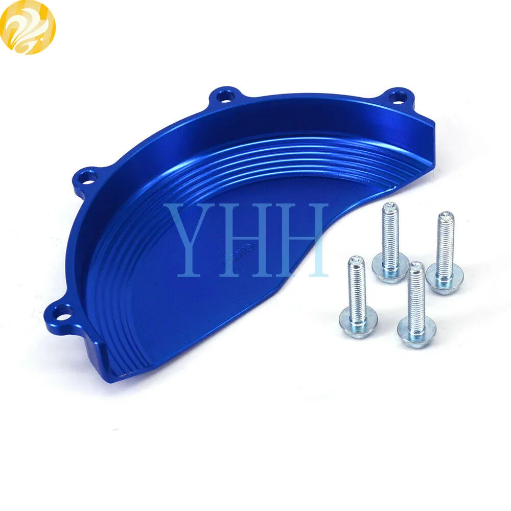 

CNC Aluminum Motorcycle Engine Case Clutch Cover Guard Protector For Yamaha YZF 250 YZ250F 14-16 WR250F 15-16 Blue WR 250 F