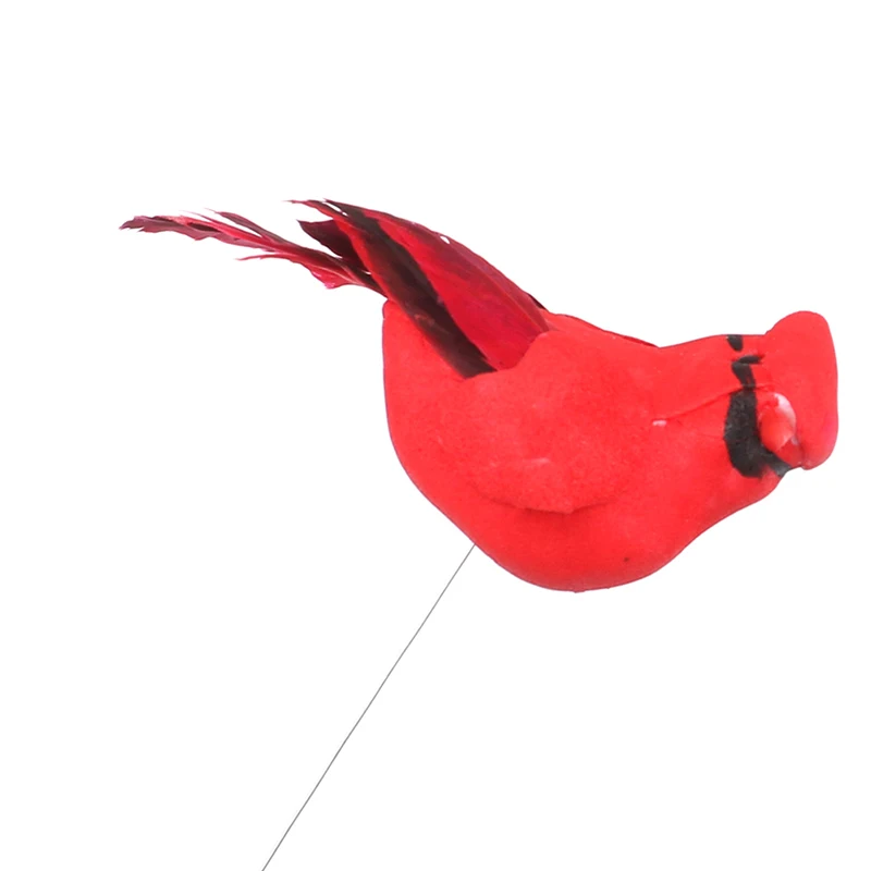 

Creative Foam Feather Artificial Parrots Imitation Bird Model Home Outdoors Garden Wedding Decoration Ornament DIY Party