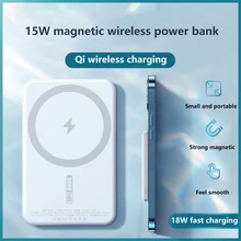 Magnetic Wireless Power Bank Fast Charging For iPhone 12 13 pro max Portable Mobile Charger External Battery 5000mAh PowerBank