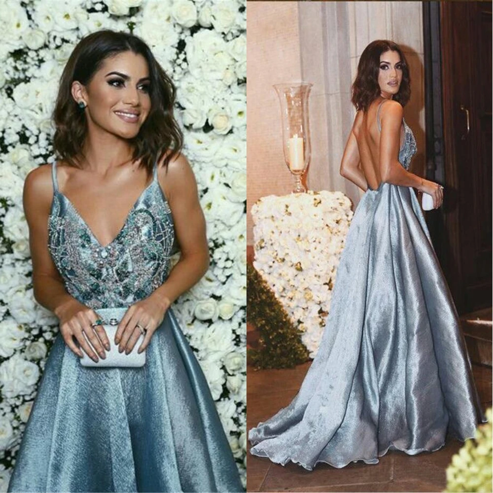 Новое Атласное Бальное Платье трапециевидной формы на заказ естественные