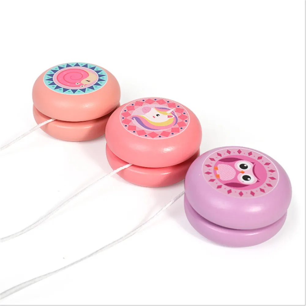 ZXZ animprime juguetes de madera yoyo mariquita nivienos yo-yo creativo Yo para bola G0149 Божья коровка | Игрушки и хобби