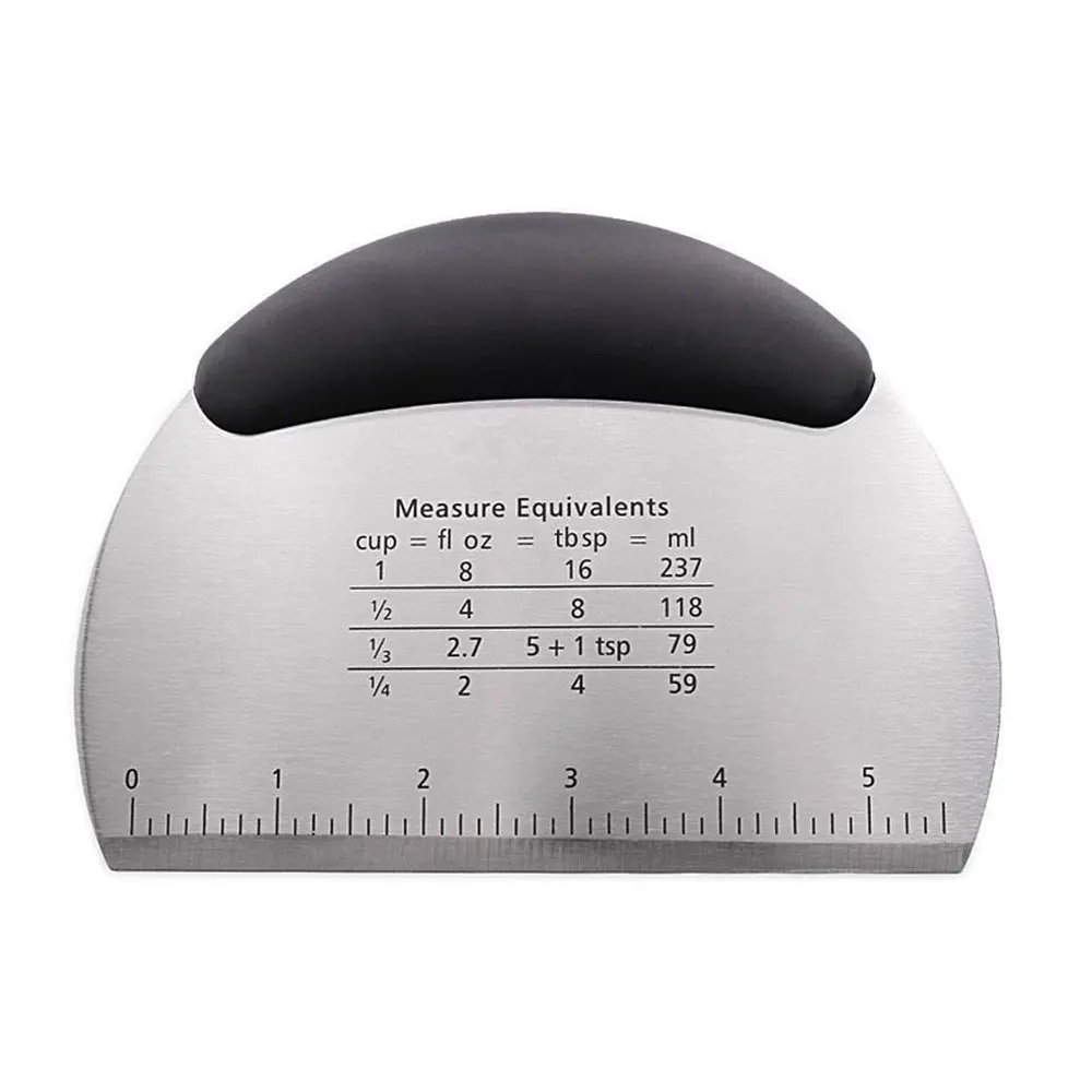 1 шт. нержавеющий резак для прокатки теста шпатель торта в рулонах скребок