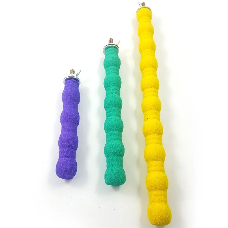 1 шт. Pet Попугай Птицы игрушки жевать шлифовальные коготь стенд Жердочки клетка