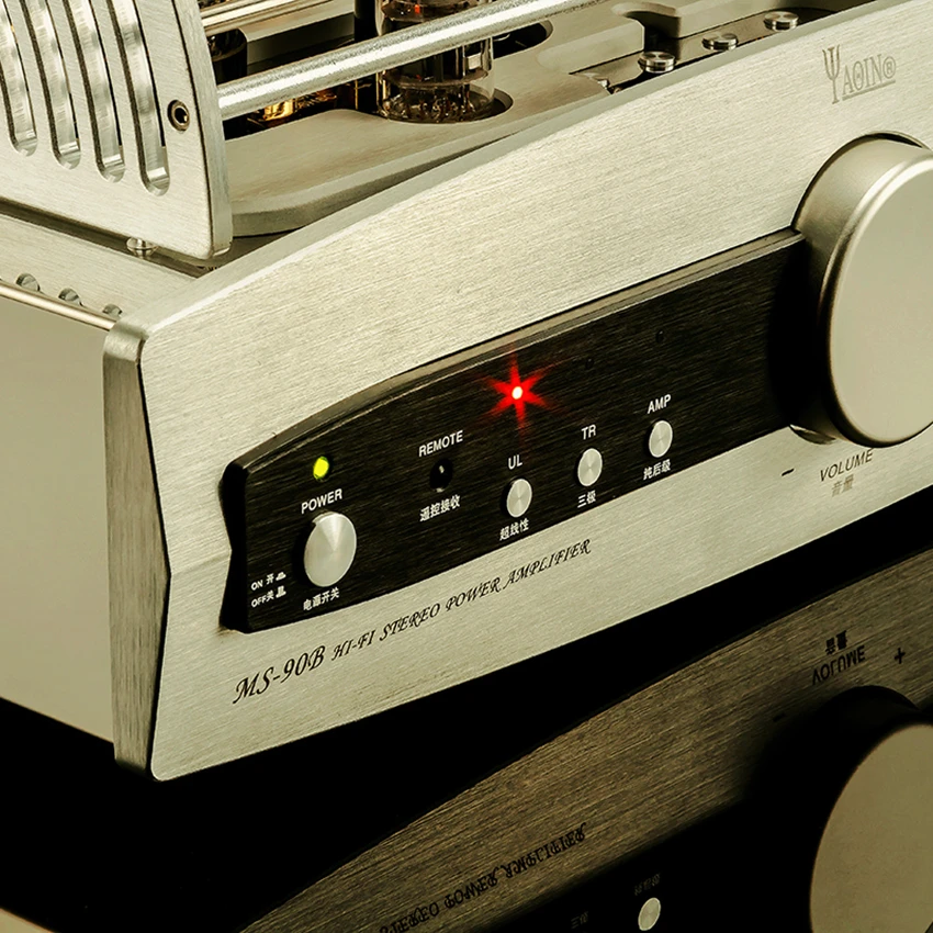 Q-002 новые Yaqin MS-90B вакуумная трубка Интегрированный усилитель чистый Мощность с