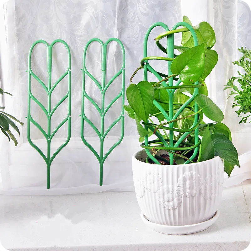 DIY пластиковая рамка для поддержки растений кронштейн для горшка полка для восхождения цветок фиксированное направление роста растений для сада крепление для виноградной лозы