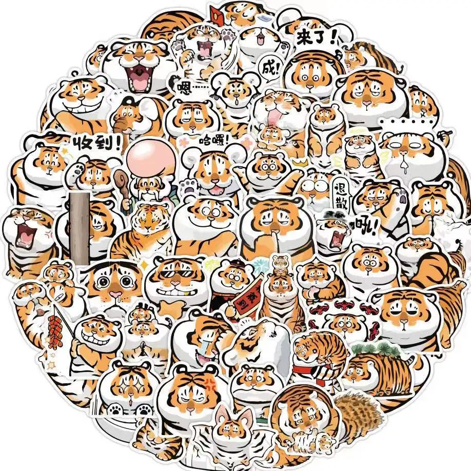 50 шт. водонепроницаемые наклейки для чемоданов и ноутбуков | Игрушки хобби