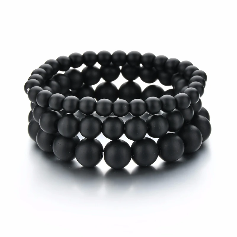 Богемные бусы из натурального камня чакра браслеты для женщин винтажные