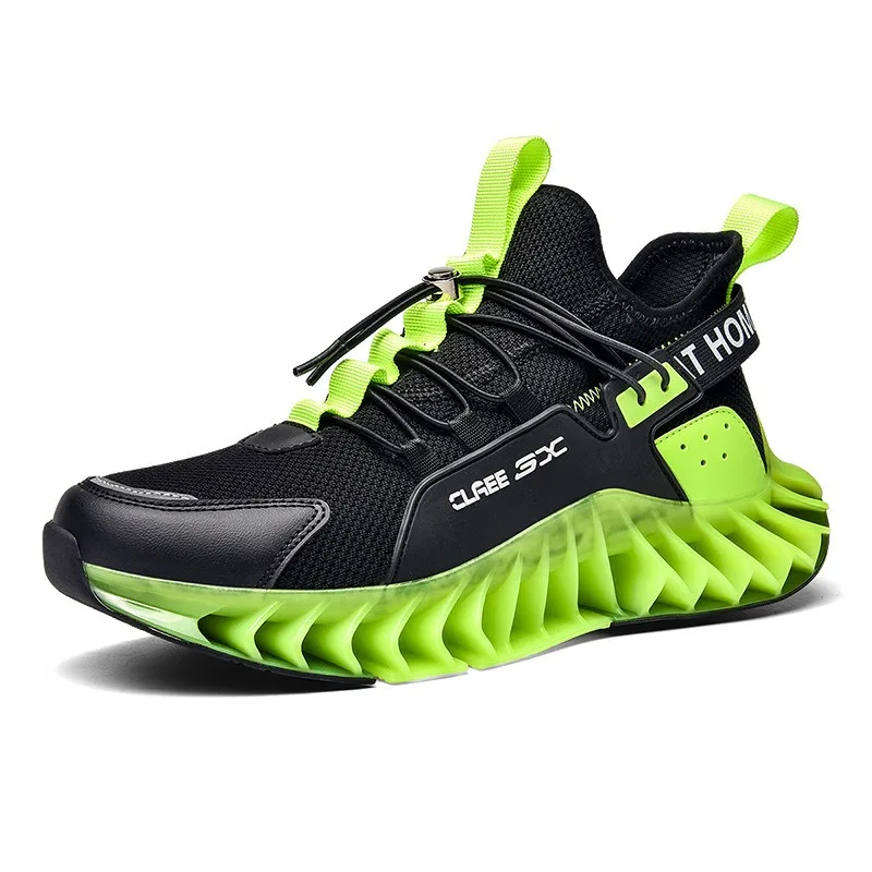 

Мужские беговые кроссовки с блестками, износостойкие нескользящие легкие дышащие кроссовки, повседневная спортивная прогулочная обувь дл...