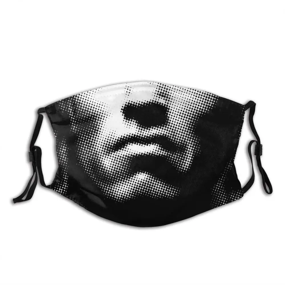 Конан [Halftone] маска для лица с фильтром серая арварян Шварценеггер Арни пленка