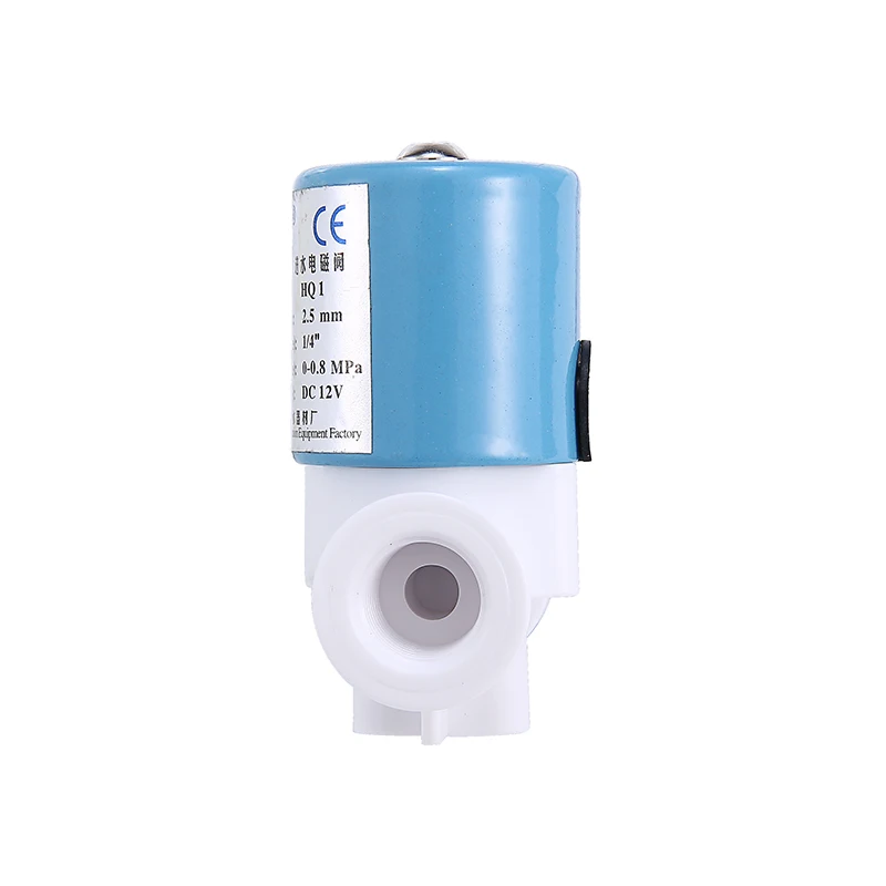 Практичный электромагнитный клапан G1/4 дюйма пластиковые нормально закрытые